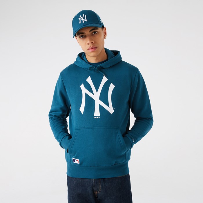 New York Yankees Team Logo Miesten Hupparit Sininen - New Era Vaatteet Tukkukauppa FI-806512
